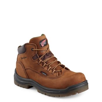 Red Wing King Toe® 5-inch Waterproof Safety Toe Wandelschoenen Dames Bruin - 2340